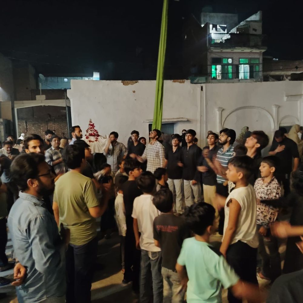 संभल में हजरत अली की शहादत पर शबीहे ताबूत:शिया समुदाय ने निकाला जुलूस, बड़ी संख्या में अकीदतमंद हुए शामिल