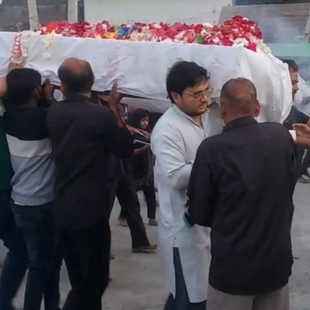 संभल में 21 रमज़ान पर इमाम अली का यौमे शहादत:शिया समुदाय ने शबीहे ताबूत निकालकर खिराजे अकीदत पेश की