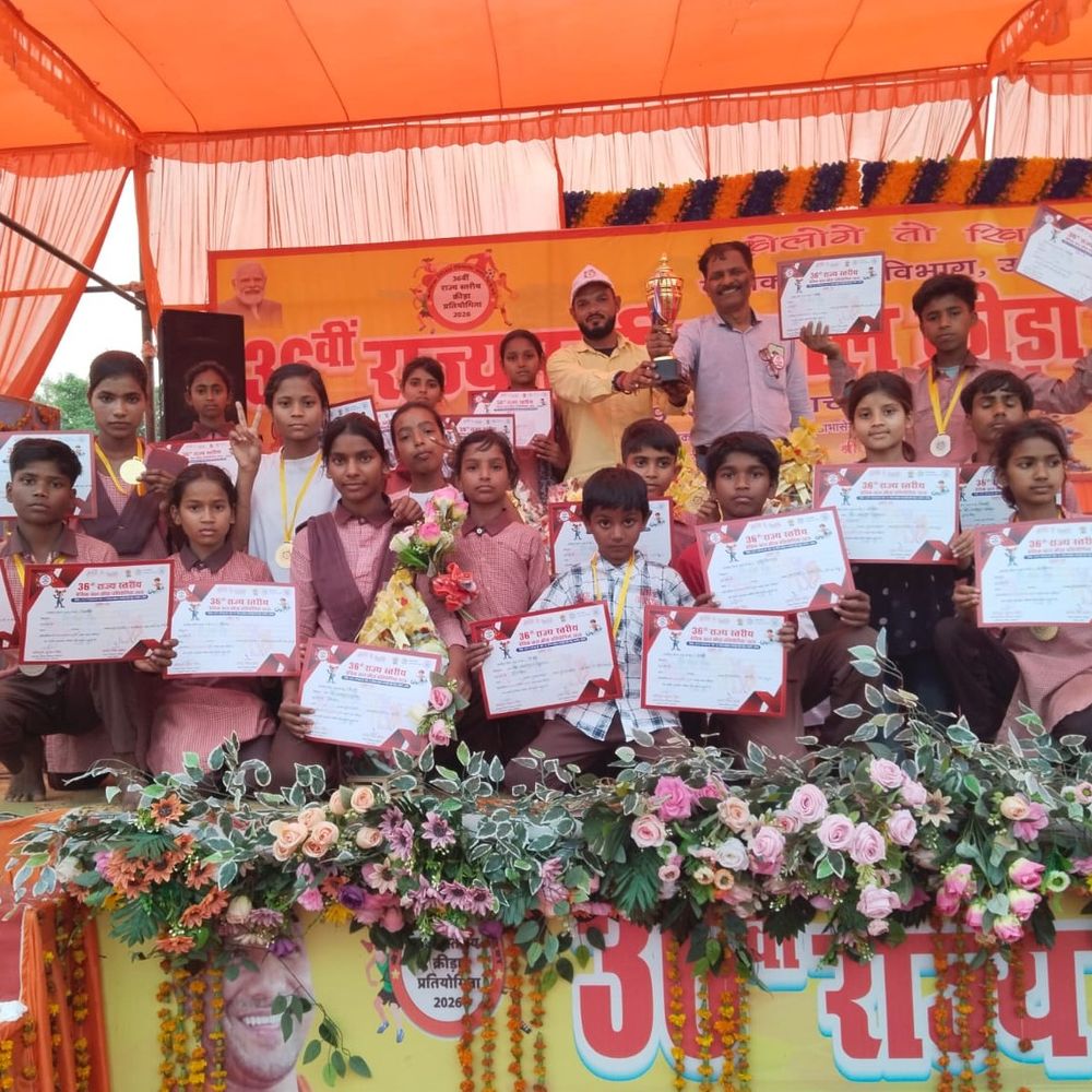 मुरादाबाद के खिलाड़ियों ने जीते 25 पदक:राज्य बेसिक खेलकूद प्रतियोगिता में मंडल ने तीसरा स्थान पाया