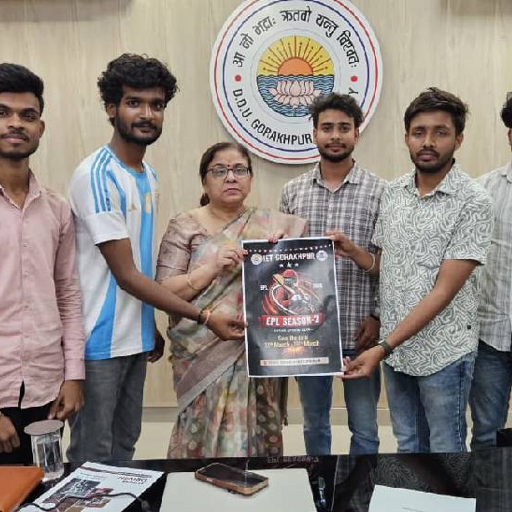 DDU में दिखेगा क्रिकेट का रोमांच:12 मार्च से 'इंजीनियरिंग प्रीमियर लीग' शुरू, IIT के स्टूडेंट्स संभालेंगे पूरी जिम्मेदारी