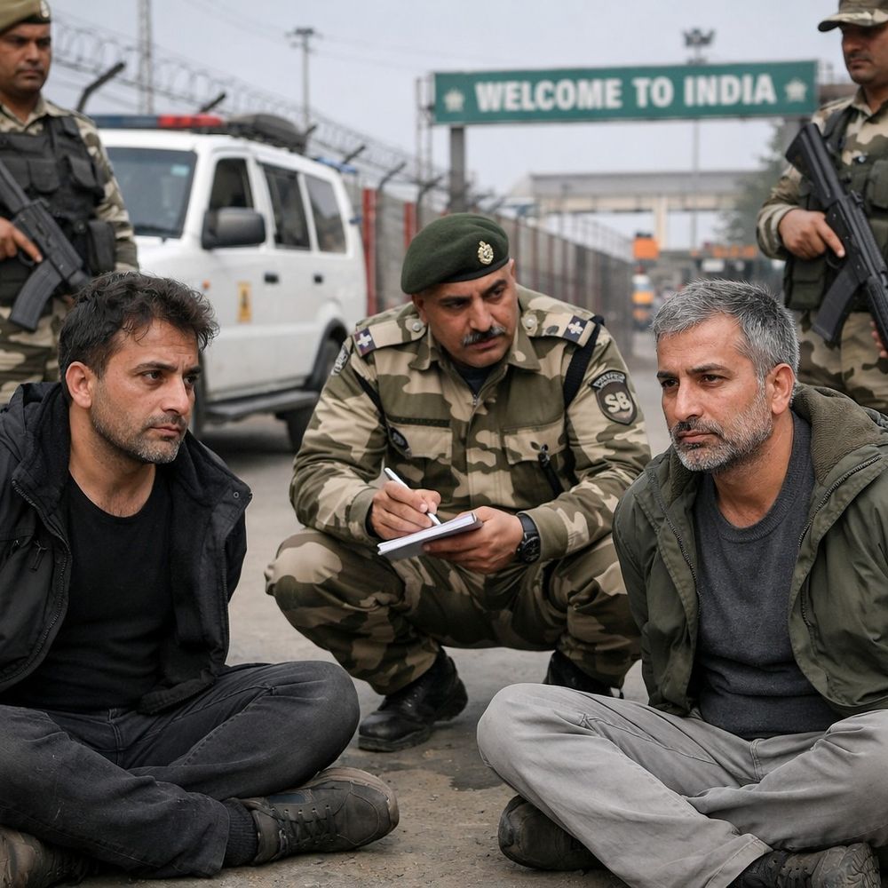 सिद्धार्थनगर में दो ईरानी नागरिक हिरासत में:बॉर्डर पर पकड़े गए, एसएसबी ने की पूछताछ