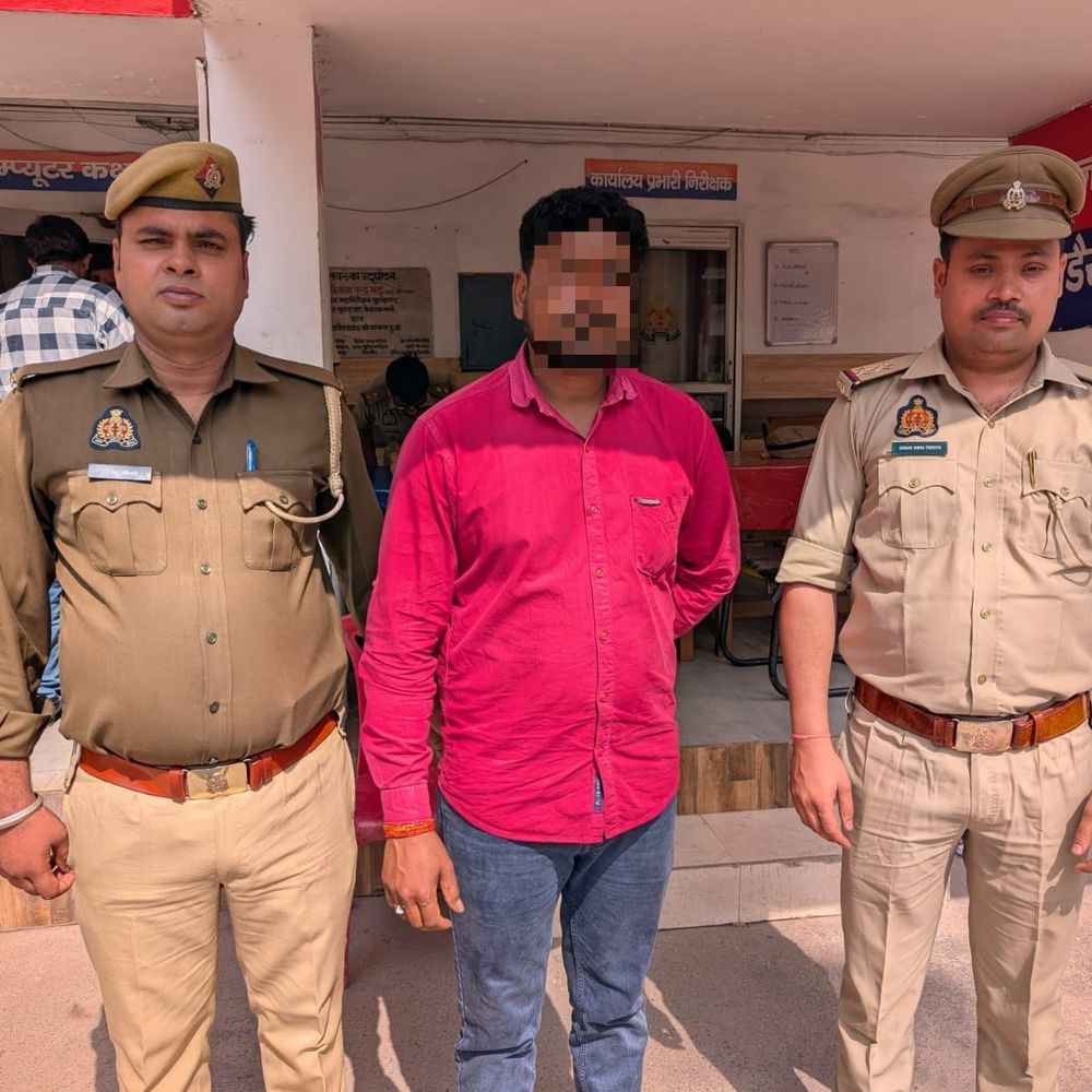 बिजनौर में दुष्कर्म का आरोपी गिरफ्तार:14 माह से फरार था, शादी का झांसा देकर युवती का यौन उत्पीड़न किया था