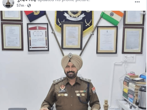 ACP गुरदेव सिंह का फर्जी सोशल मीडिया अकाउंट:  देर रात एसीपी ने डाली पोस्ट, मेरी फर्जी आईडी से आई रिक्वेस्ट असेप्ट न करें – Ludhiana News
