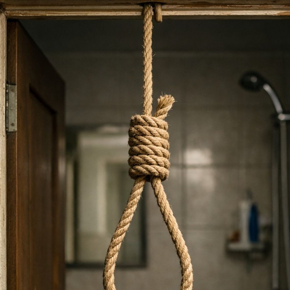 संभल में युवक ने रस्सी से फंदा लगाकर आत्महत्या की:परिजनों का दावा, बीमारी से तंग आकर युवक ने जान दी