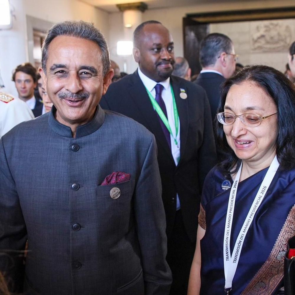 चिली राष्ट्रपति के शपथग्रहण समारोह में शामिल हुए विदेश राज्यमंत्री:कई देश से आए राष्ट्राध्यक्षों और प्रतिनिधियों से की मुलाकात