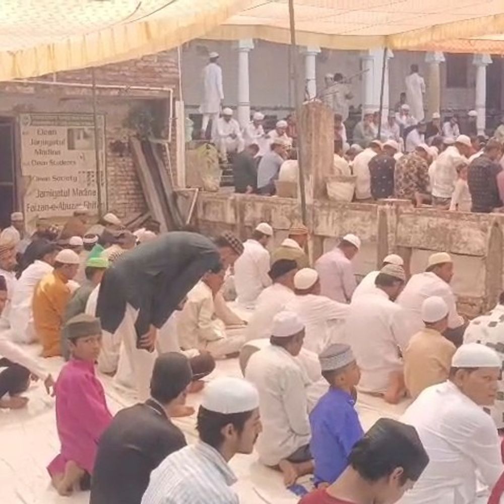 उन्नाव की शिया जामा मस्जिद में यौमे क़ुद्स मनाया:फिलिस्तीन के मुसलमानों के समर्थन में एकजुटता का संदेश