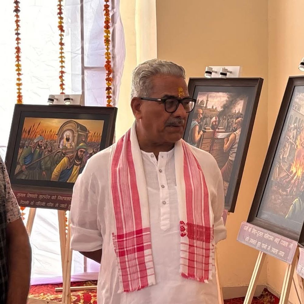 पानीपत के माधव सृष्टि केंद्र में प्रदर्शनी का शुभारंभ:  गुरु तेग बहादुर के 350वें बलिदान वर्ष पर आयोजित, वीरों के योगदान का प्रदर्शन – Samalkha News