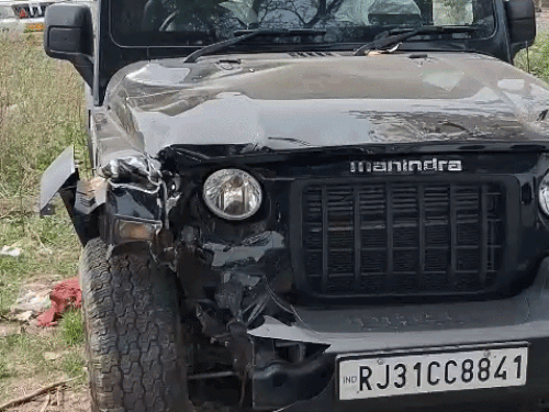 चंडीगढ़ में तेज रफ्तार थार ने बाइकसवार को कुचला:  रॉन्ग साइड से मारी टक्कर, एसएचओ से बहस; पुलिस पर कार्रवाई न करने का आरोप – Chandigarh News