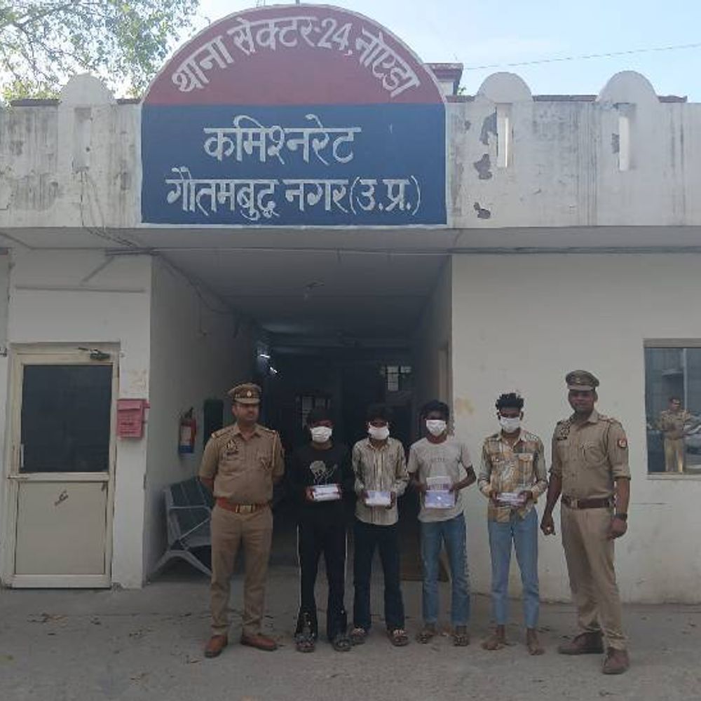 नोएडा में न्यौछावर के पैसे का विवाद:लौटते समय एक पक्ष चाकू से किया हमला, एक की मौत, पांच गिरफ्तार