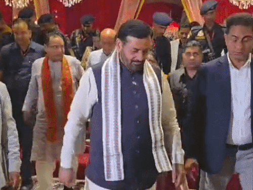 करनाल रिसेप्शन पार्टी में पहुंचे सीएम नायब सैनी:  BJP विधायक योगेंद्र राणा के बेटे की शादी खुशी में रखा गया था कार्यक्रम, प्रदेश अध्यक्ष मोहन लाल बड़ौली भी रहे मौजूद – Karnal News