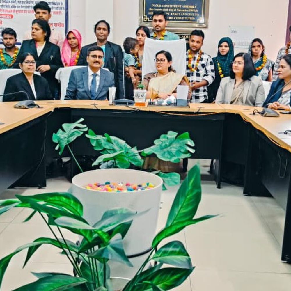 राष्ट्रीय लोक अदालत में 1,38,522 मामले निपटाए गए:परिवार न्यायालय में 21 दंपत्तियों का आपसी समझौता कराया गया