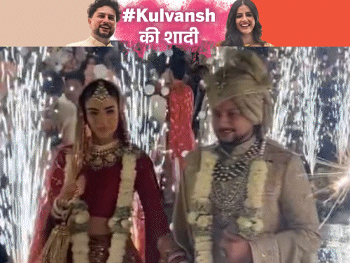 कुलदीप-वंशिका की शादी के बाद लौटने लगे क्रिकेटर:3 दिन तक चली पार्टी, बारात में थिरके कैफ-चहल-तिलक; 17 मार्च को लखनऊ में ग्रैंड रिसेप्शन