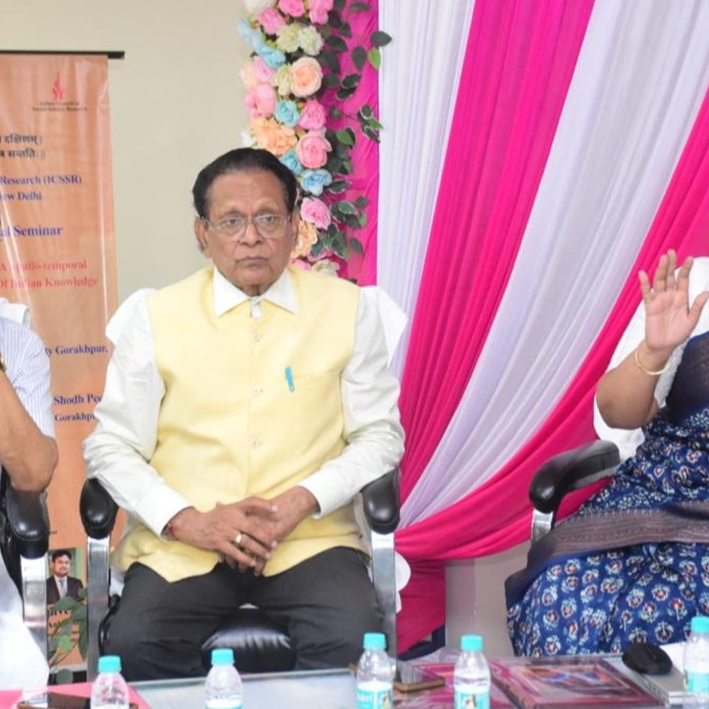 DDU में नेशनल सेमिनार में इंडियन नॉलेज सिस्टम चर्चा हुई:एक्सपर्ट बोलें- भूगोल सिर्फ जमीन का टुकड़ा नहीं, हमारी संस्कृति और पहचान है