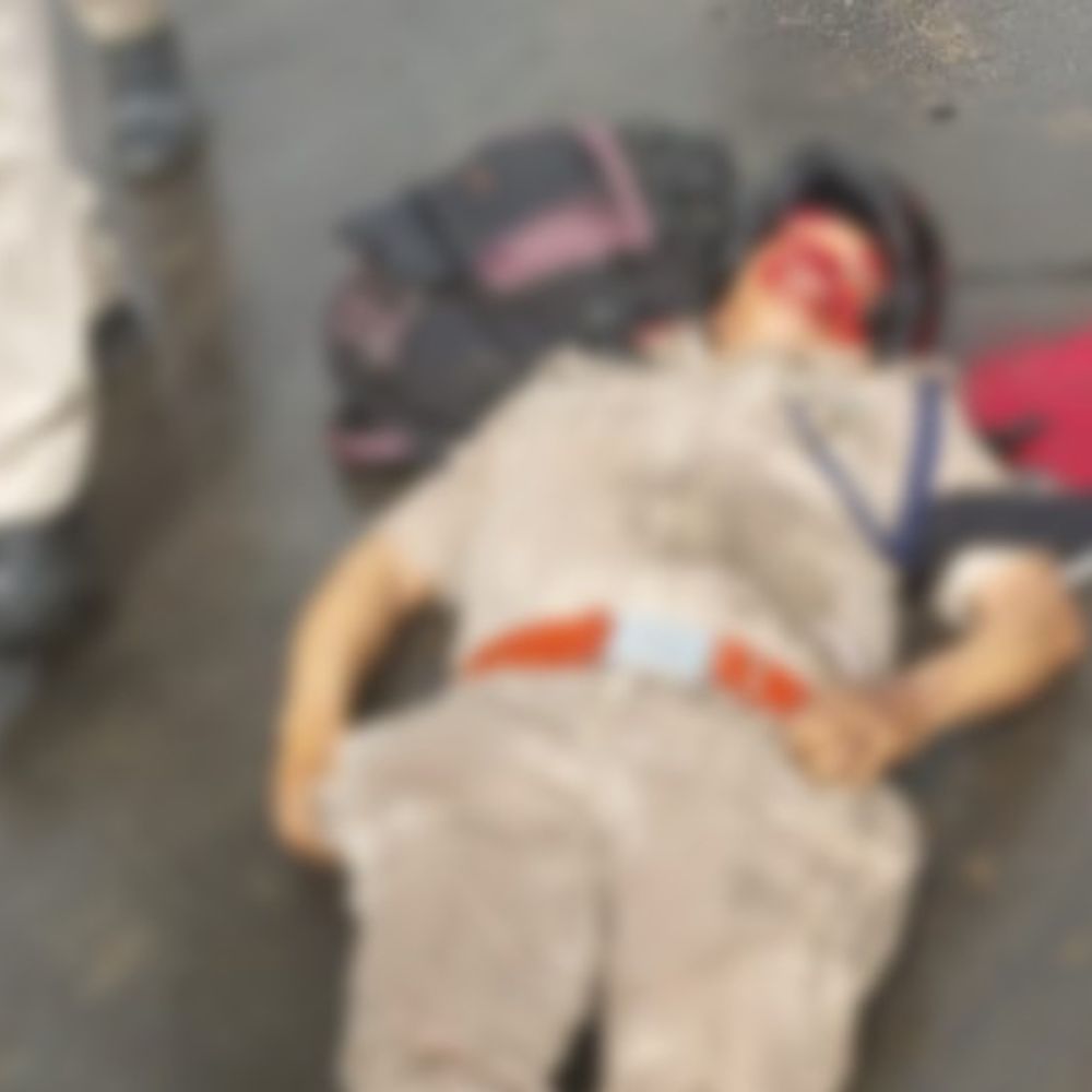 तेज रफ्तार बस ने बाइक को मारी टक्कर:बहराइच में आरपीएफ जवान की मौत, ड्यूटी जाते समय हुआ हादसा