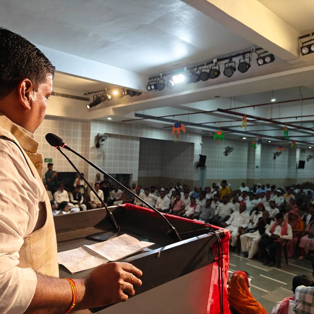 बाराबंकी में कांशीराम जयंती पर पीडीए दिवस:अरविंद सिंह गोप बोले- वंचितों को हक दिलाने का मिशन जारी