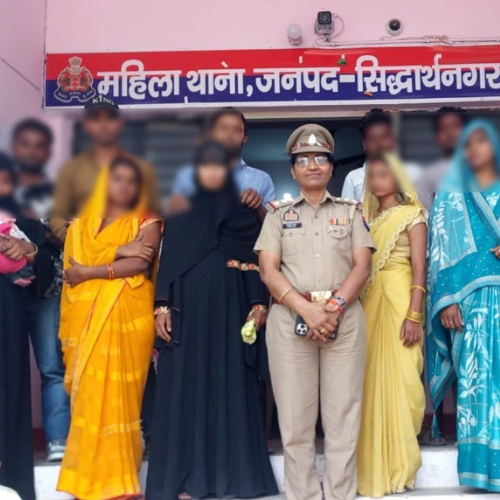 महिला थाना की काउंसलिंग से सुलझे 6 परिवार:सिद्धार्थनगर में आपसी मनमुटाव खत्म होने पर हुई विदाई