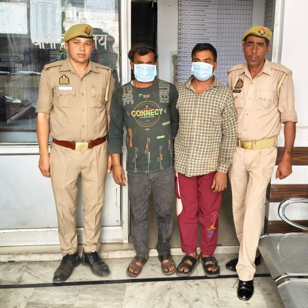 सहारनपुर में दो वाहन चोर गिरफ्तार, पांच बाइक बरामद:पुलिस ने चोरी की घटनाओं पर अंकुश लगाया