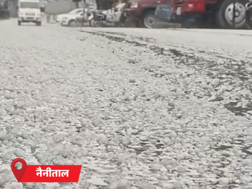 उत्तराखंड- केदारनाथ-पिथौरागढ़ में बर्फबारी, नैनीताल में ओले गिरे:MP में तापमान 40° पार; UP के 35, राजस्थान के 10 जिलों में आंधी-बारिश संभव