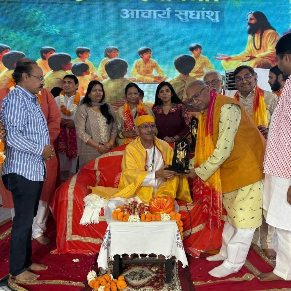 सनातन संस्कृति जागरण अभियान का समापन:सुधांशु जी महाराज ने कहा– आत्मनिर्भरता, भक्ति और ध्यान साधना से ही जीवन में मिलती है शांति