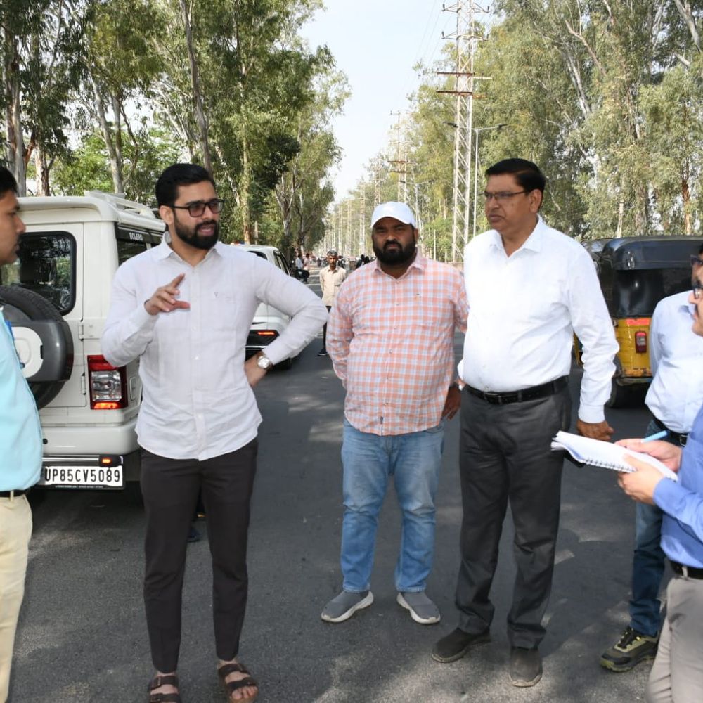 राष्ट्रपति दौरे से पहले नगर आयुक्त ने किया निरीक्षण:बोले- साफ-सफाई रहे, लापरवाही मिलने पर कार्रवाई होगी