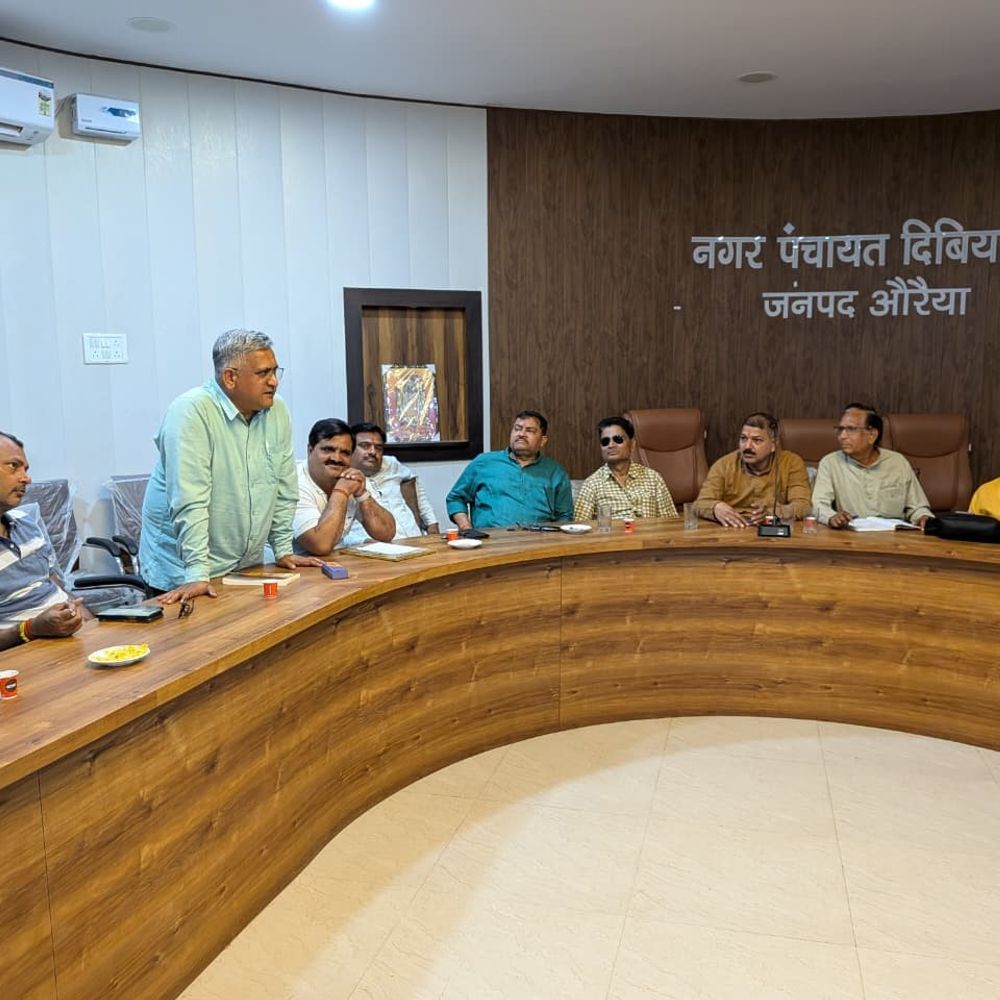 दिबियापुर में 'खजाने की शोधयात्रा' पुस्तक पर परिचर्चा:भारतीय प्राचीन ज्ञान-विज्ञान पर हुआ विमर्श, लेखक प्रशांत पोल ऑनस्क्रीन जुड़े