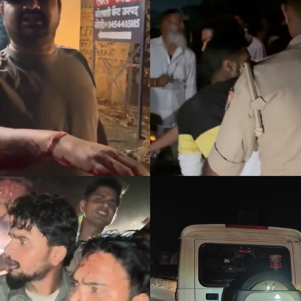 प्रधान को धमकाने पहुंचे, आरोपियों ने चलाई गोली:गोली लगने से करनी सेना उपाध्यक्ष का भाई घायल