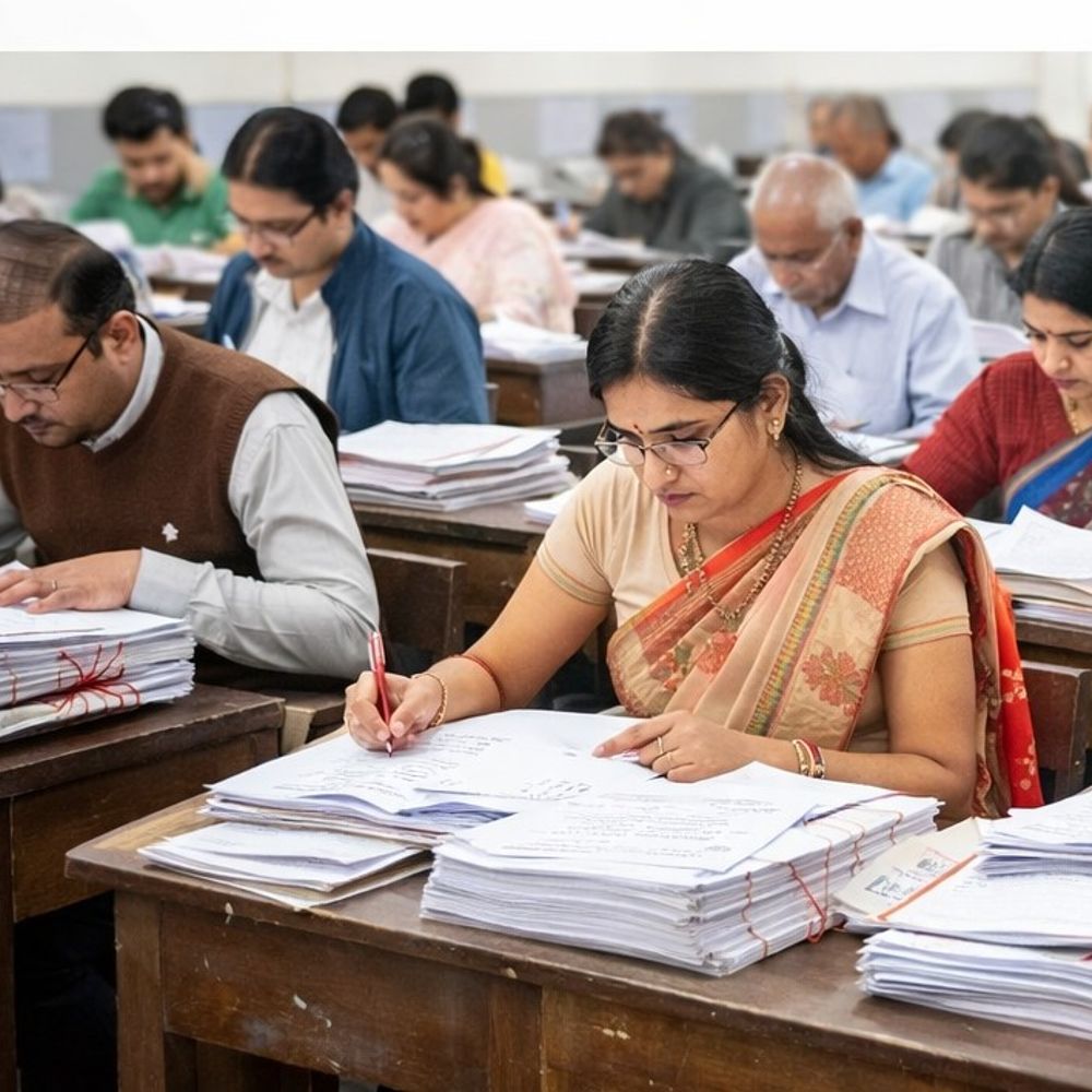 18 मार्च से शुरू होगा यूपी बोर्ड कॉपियों का मूल्यांकन:सिद्धार्थनगर में तीन केंद्र बने, प्रधान परीक्षकों की सूची पर उठे सवाल