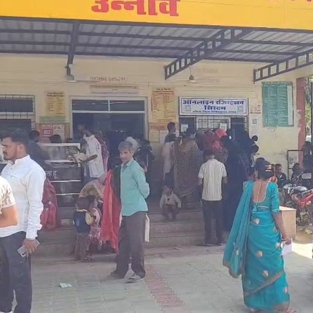 उन्नाव में मौसम बदला, जिला अस्पताल की ओपीडी में भीड़:सर्दी-जुकाम-वायरल संक्रमण के एक हजार से अधिक मरीज पहुंचे