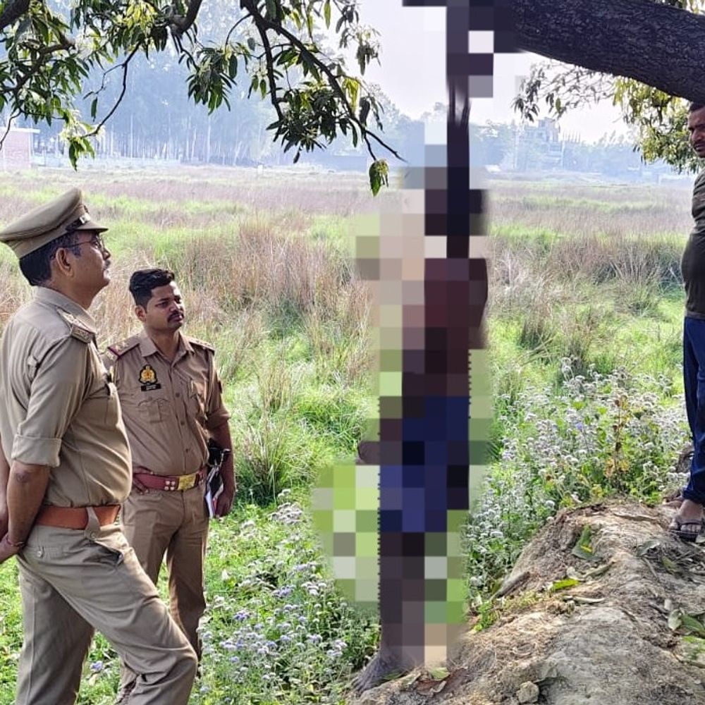 अयोध्या में युवक का शव फंदे से लटका मिला:पहचान नहीं होने पर मर्चरी में रखवाया, सीओ बोले- 72 घंटे बाद होगा पोस्टमार्टम