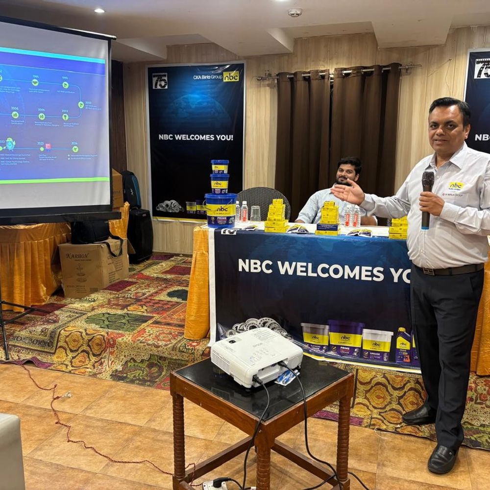 एनबीसी बेयरिंग की मैकेनिकों के लिए मीट:लखनऊ में वाहन मैकेनिकों को बेयरिंग की सही जानकारी दी