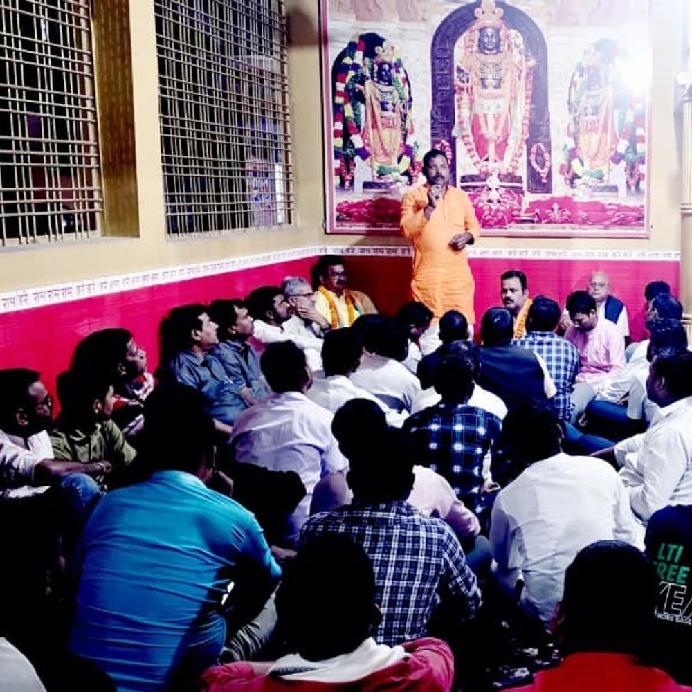 तमकुहीराज में हनुमान जन्मोत्सव की शोभायात्रा:2 अप्रैल को निकलेगी, तैयारियां हुई तेज