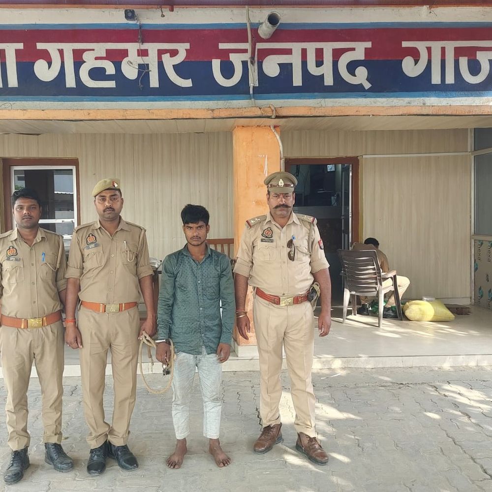 सपा विधायक के घर चना चोरी करने वाला गिरफ्तार:35.6 किलो चना और 1600 रुपए बरामद, भदौरा रेलवे स्टेशन से पकड़ा गया