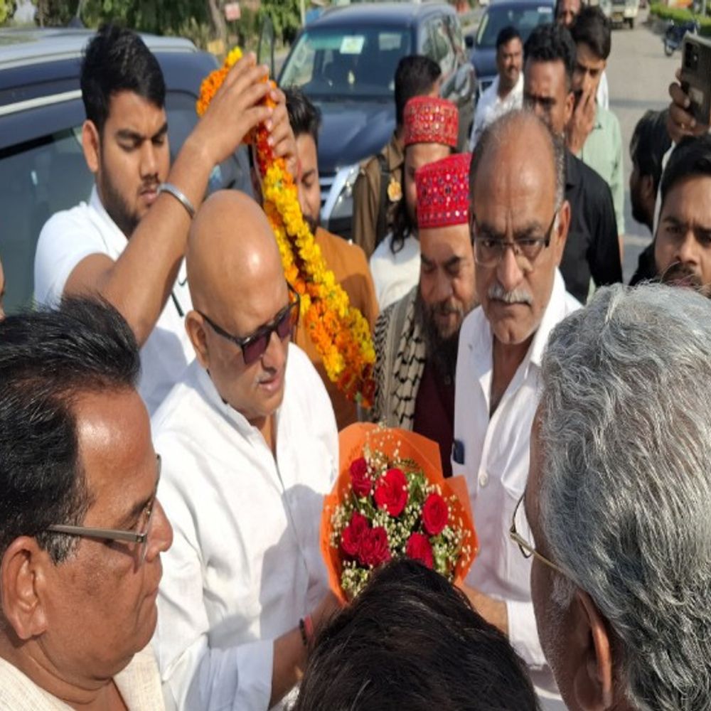 शाहजहांपुर में कांग्रेस प्रदेश अध्यक्ष ने भाजपा पर साधा निशाना:बोले- 'ऐसे 9 साल बेमिसाल' नहीं चाहिए, प्रदेश में अत्याचार बढ़ रहा है