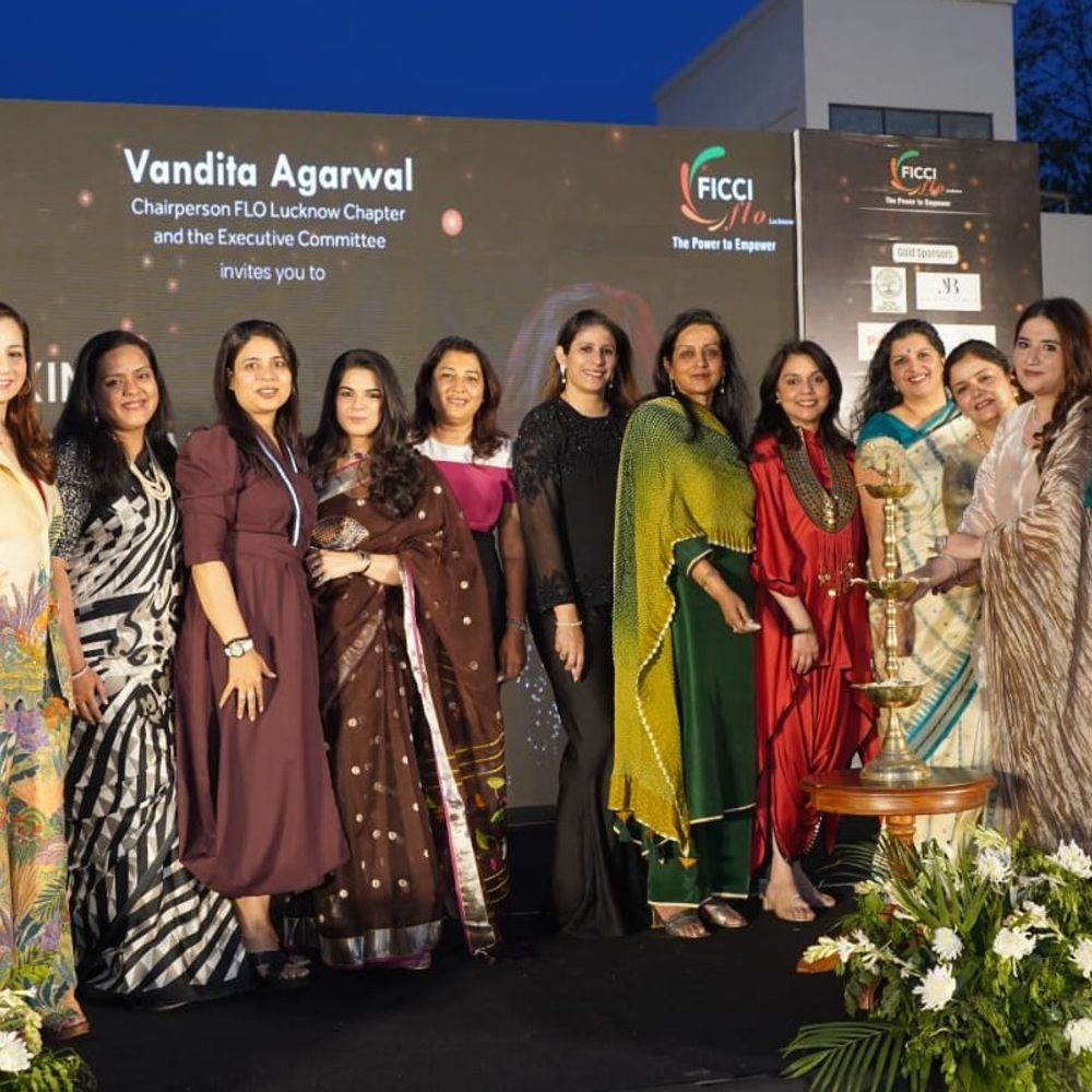 फिक्की फ्लो लखनऊ ने यादगार शाम का आयोजन किया:होटल रेनेसां में सदस्यों को सम्मान और रोमांचक सत्र का अनुभव