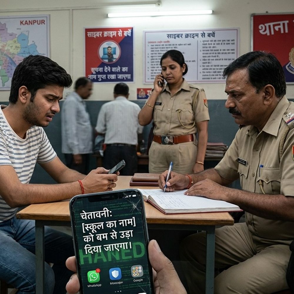 मोबाइल हैक कर स्कूल उड़ाने की धमकी:  वकील के नाम से बना व्हाट्सएप ग्रुप, पैसे मांगकर कर रहा परेशान – Lucknow News