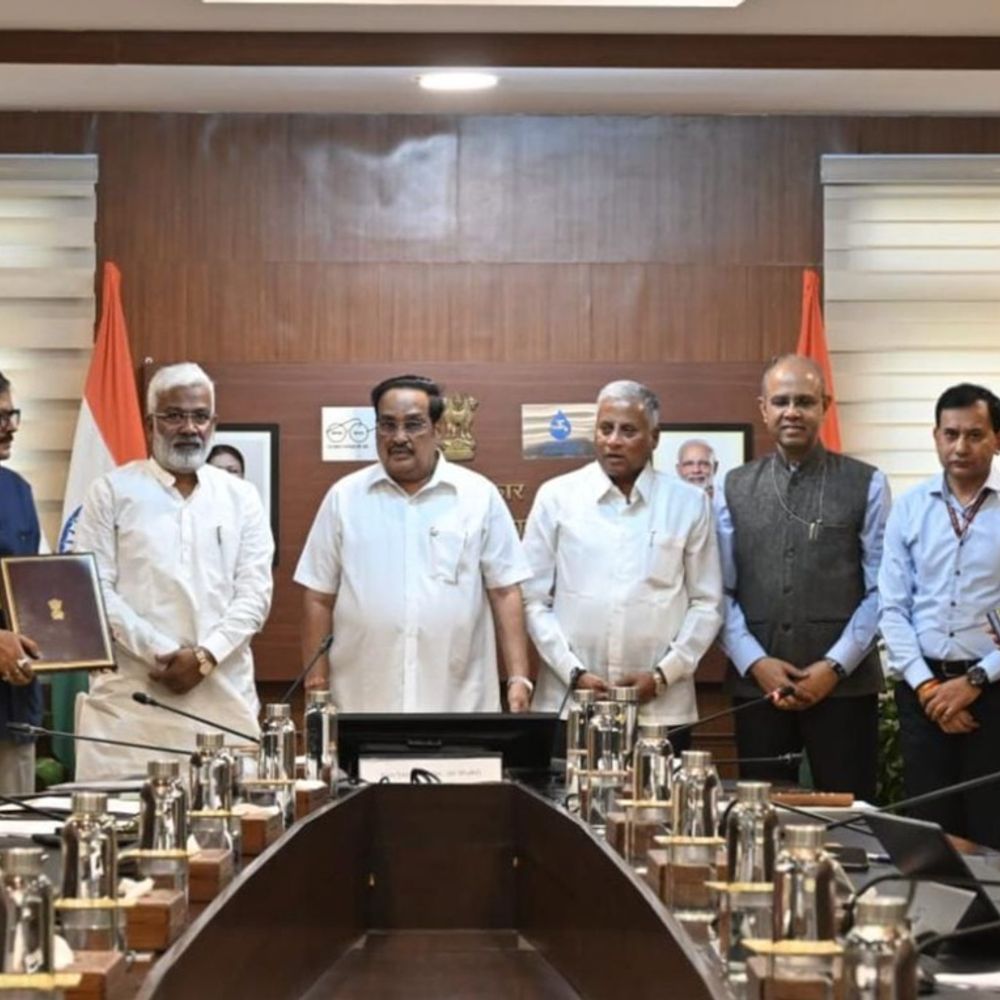 हर घर नल से जल का दूसरा चरण लागू होगा:यूपी सरकार और केंद्र सरकार के बीच एमओयूस साइन हुआ, बुंदेलखंड-विंध्य में घर घर पहुंचेगा नल का जल