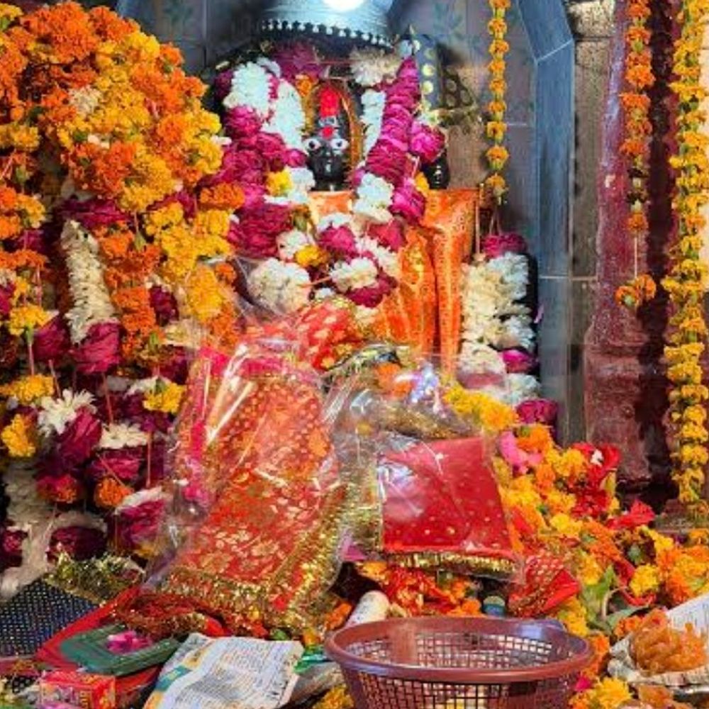 चैत्र नवरात्र पर मंदिरों में उमड़ी श्रद्धालुओं की भीड़:हरदोई में मां दुर्गा की पूजा-अर्चना, भक्तिमय हुआ माहौल, गूंजे जयकारे