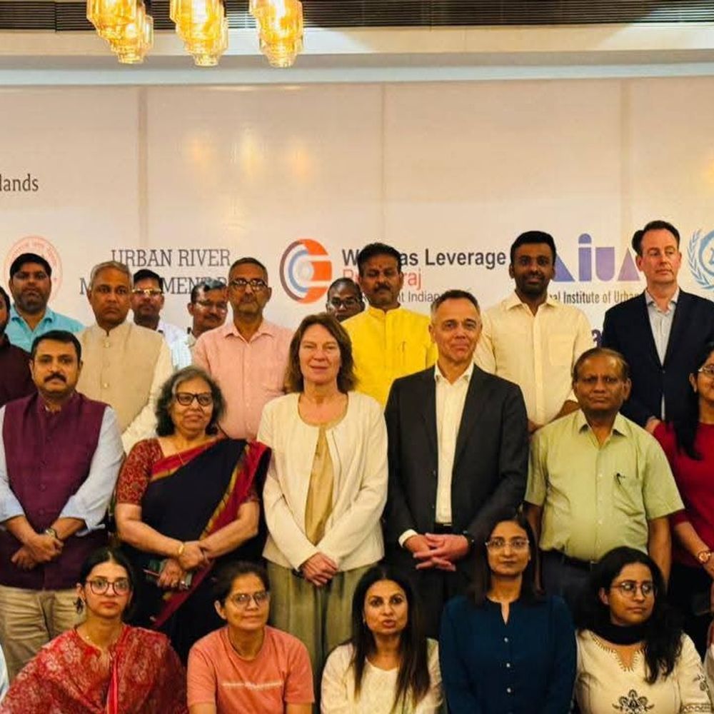 प्रयागराज में 'वॉटर सेंसिटिव सिटी' पर महामंथन:नीदरलैंड्स के विशेषज्ञों संग बनी नदी संरक्षण की नई रणनीति