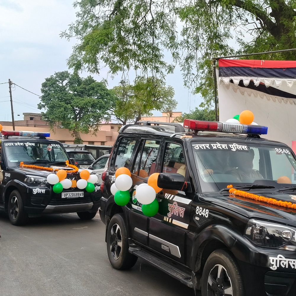 बुलंदशहर पुलिस, 15 नई स्कॉर्पियो बेड़े में शामिल:कानून-व्यवस्था सुदृढ़ करने, रिस्पॉन्स टाइम सुधारने में मिलेगी मदद