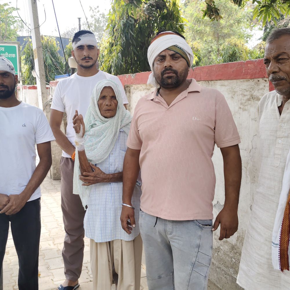 सहारनपुर में ग्राम प्रधान ने घर में घुसकर मारपीट की:पीड़ित परिवार ने SSP से लगाई गुहार, स्थानीय पुलिस पर कार्रवाई न करने का आरोप