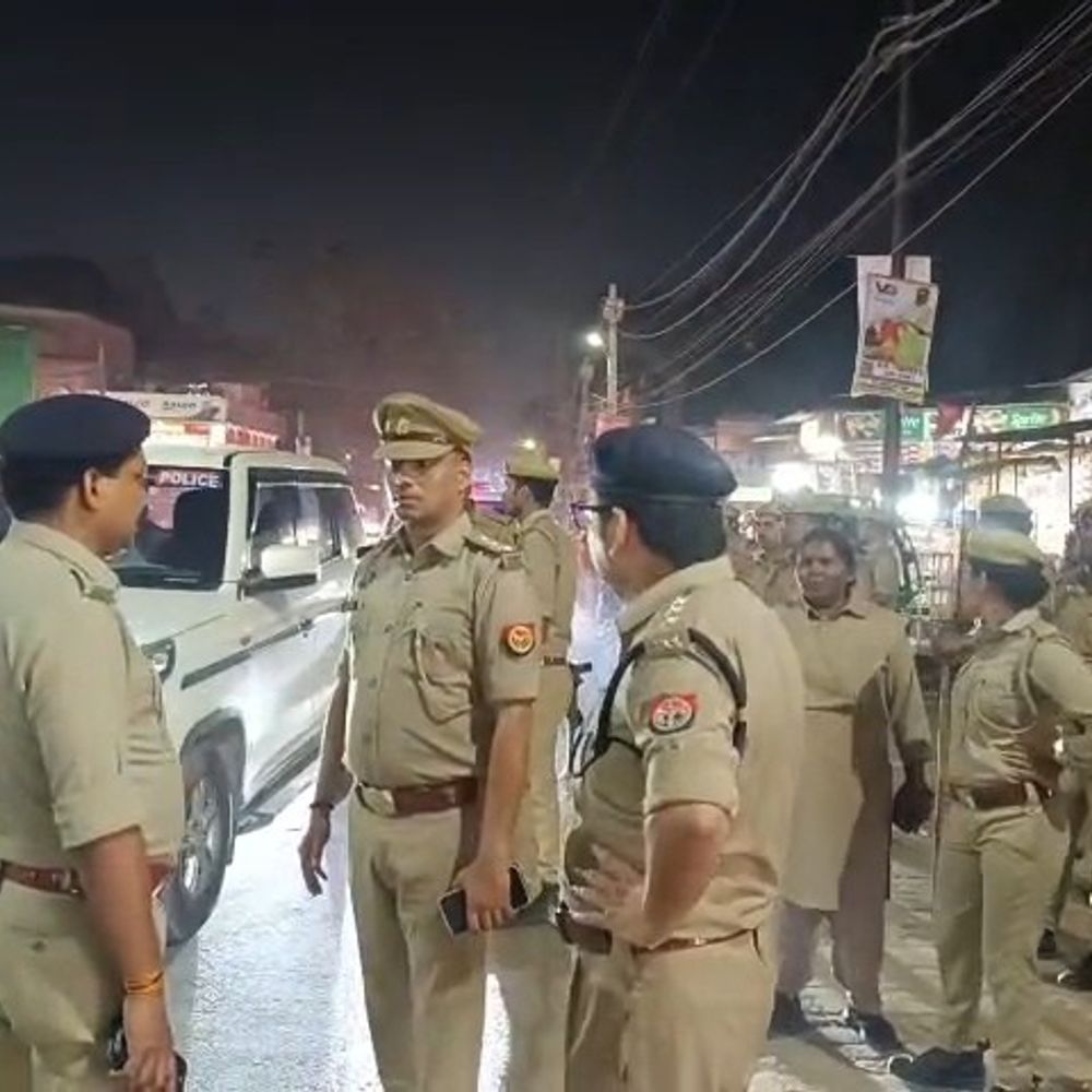 गाजीपुर में चैत्र नवरात्रि: पहले दिन कड़ी सुरक्षा:मंदिरों से लेकर स्टेशन और बस अड्डों तक पुलिस अलर्ट