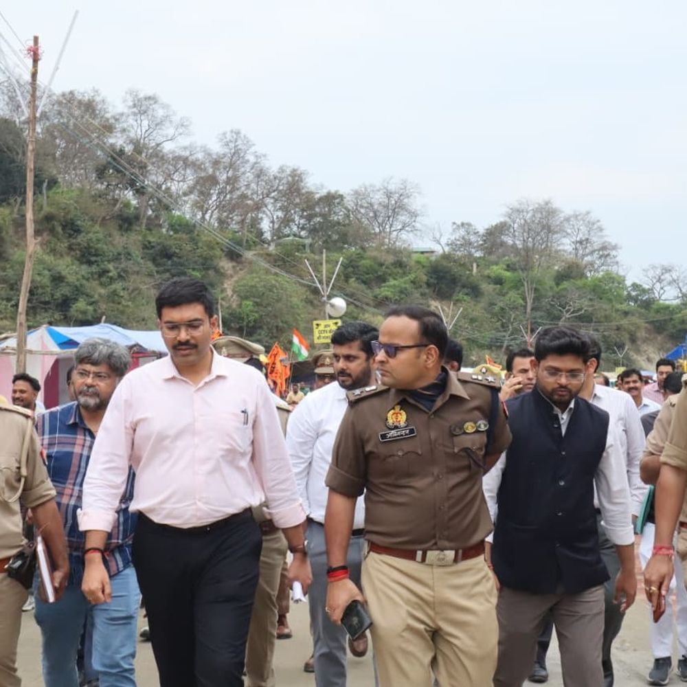 शाकंभरी देवी मेले की तैयारियों का DM-SSP ने किया निरीक्षण:सहारनपुर में सुरक्षा और सुविधाओं को लेकर दिए सख्त निर्देश