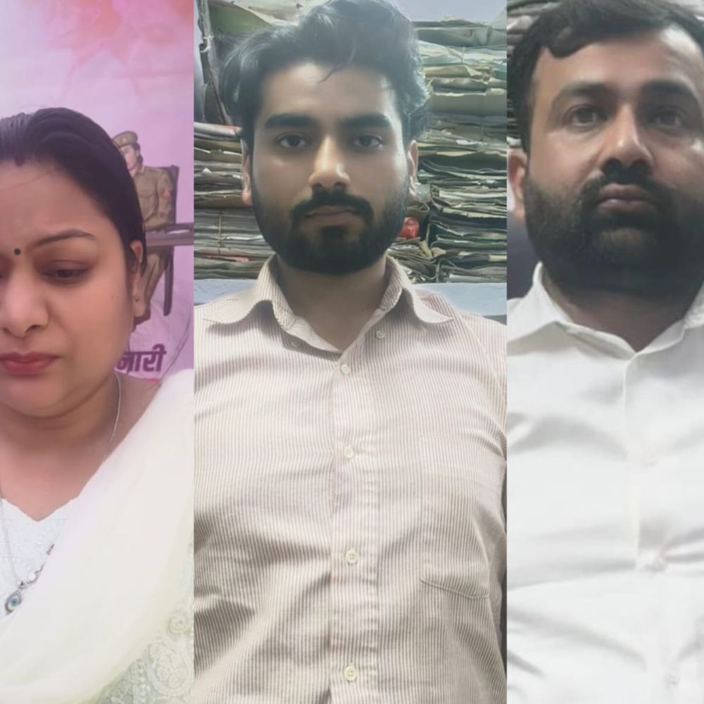 पुलिस ने जलकल विभाग में तीन फर्जी अधिकारी दबोचे:एंटीकरप्शन-SIT इंस्पेक्टर बनकर कर्मचारी को धमकाया, रुपये लेने पहुंचे तो पकड़े गए