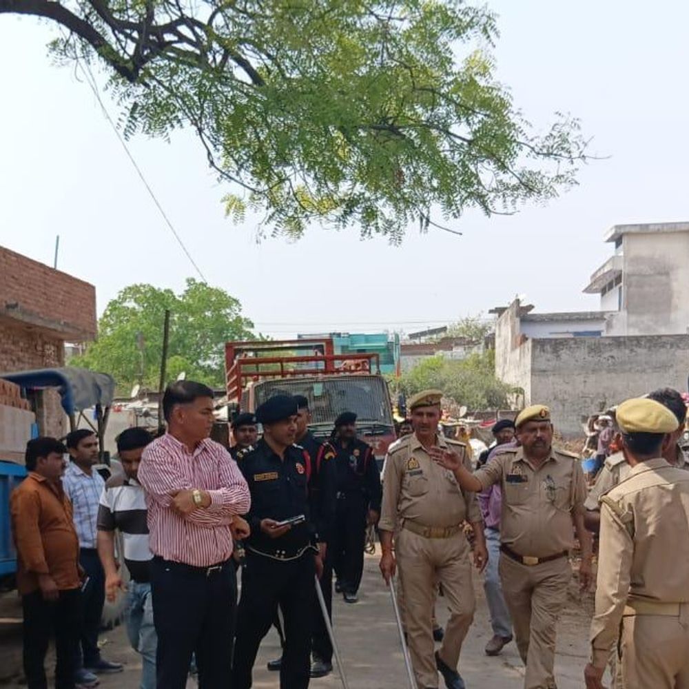 अवैध चट्‌टों पर चला अभियान, 22 पशु गोशाला भेजे:नगर निगम की टीम ने की कार्रवाई, वसूली में प्रदेश में दूसरा स्थान