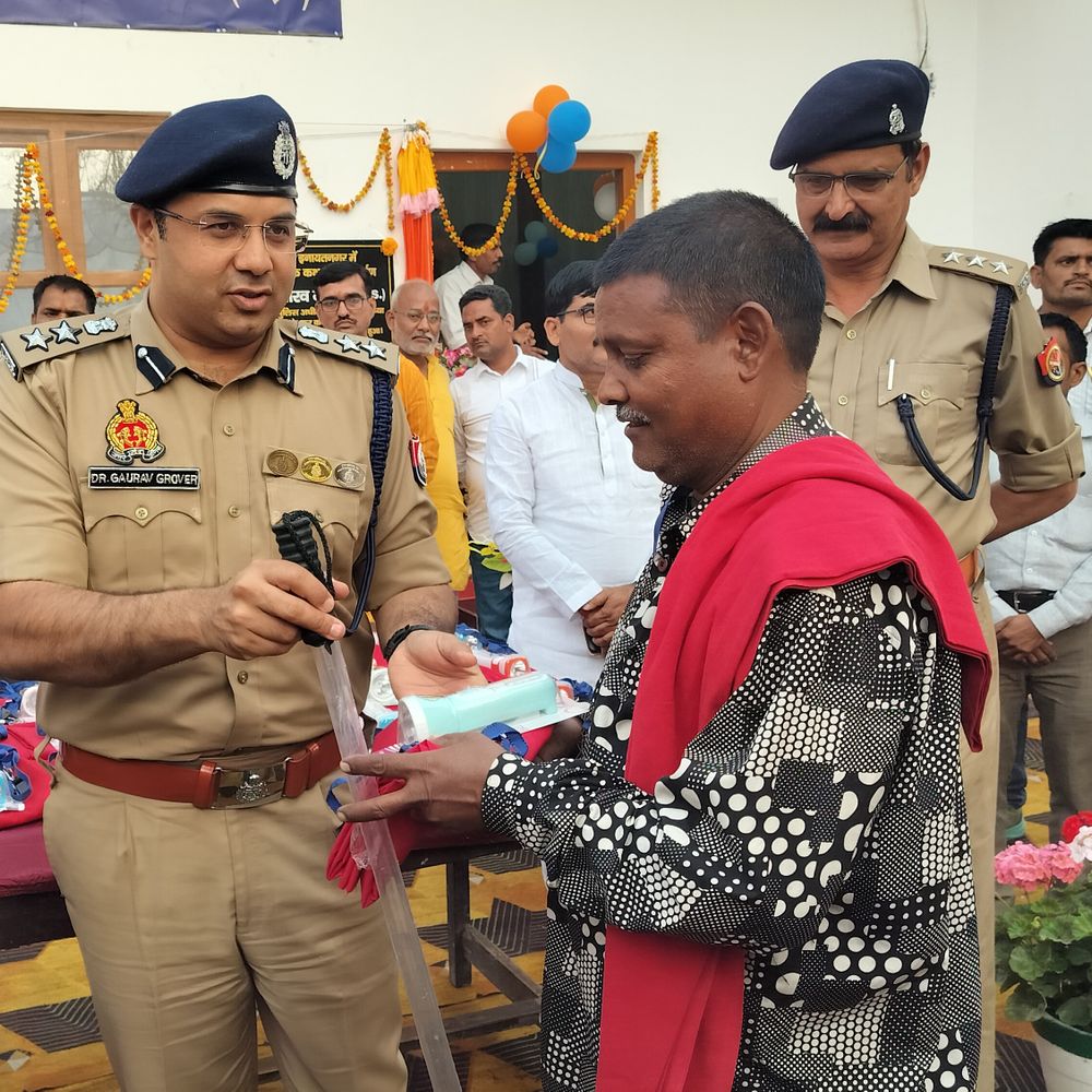 अयोध्या एसएसपी: 1 अप्रैल से बनेगा पंचायतवार अपराधी रिकॉर्ड:थाना इनायतनगर में लागू होगी नई व्यवस्था, संभ्रांत लोगों से संवाद