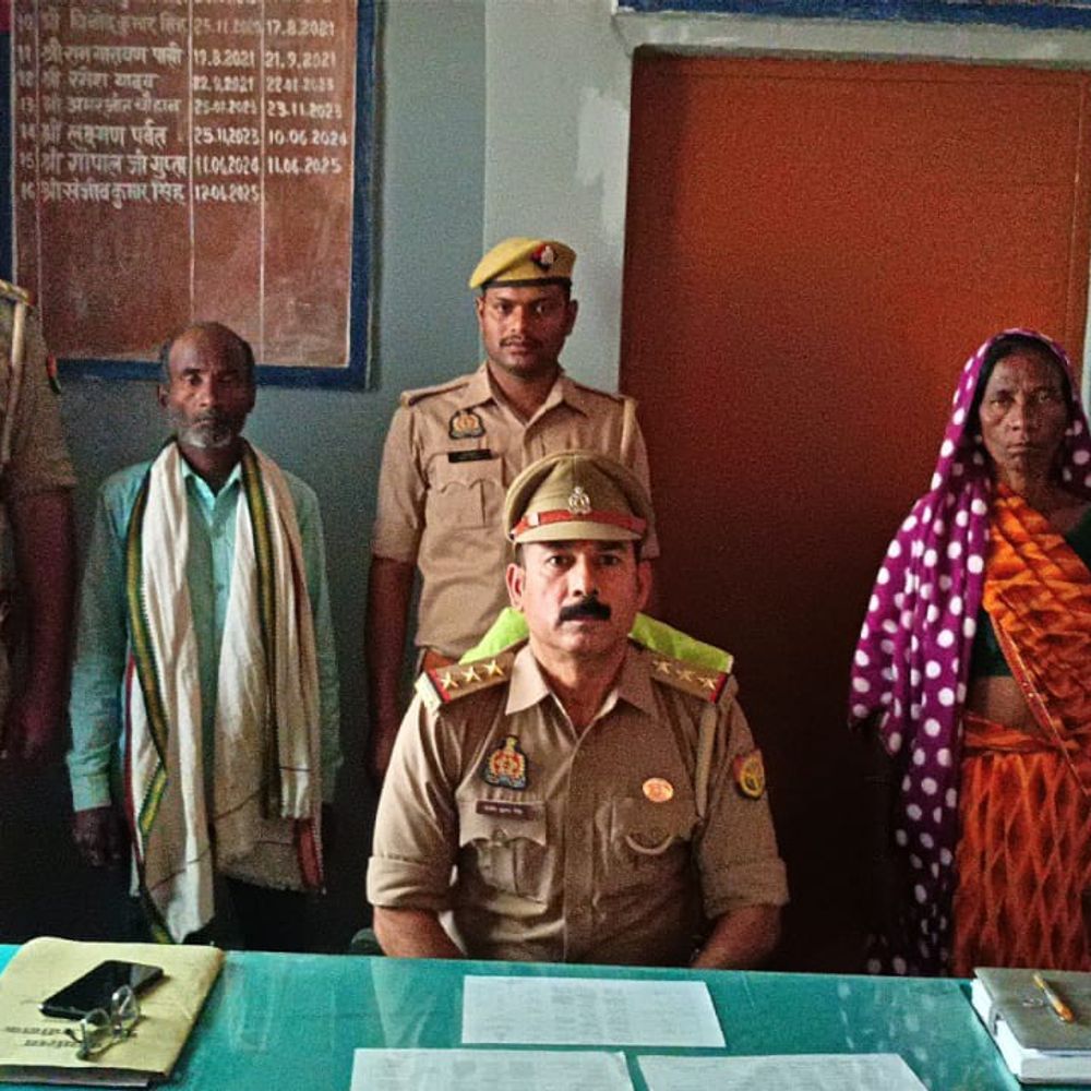 सोनभद्र में महिला समेत दो पशु तस्कर गिरफ्तार:पुलिस ने 7 गोवंश को छुड़ाया, झारखंड ले जाए जा रहे थे