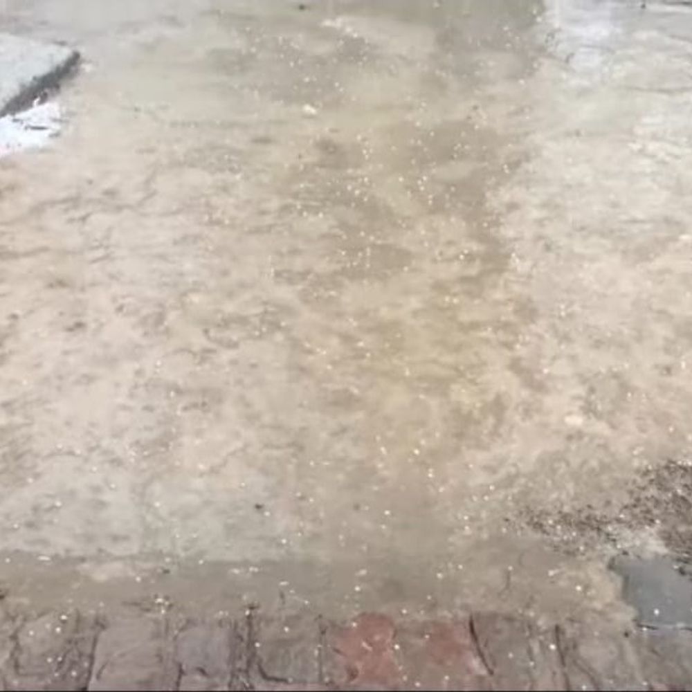 बाराबंकी में बारिश-ओलावृष्टि, आकाशीय बिजली से एक घायल:सरसों की फसल को भारी नुकसान की आशंका, किसान चिंतित