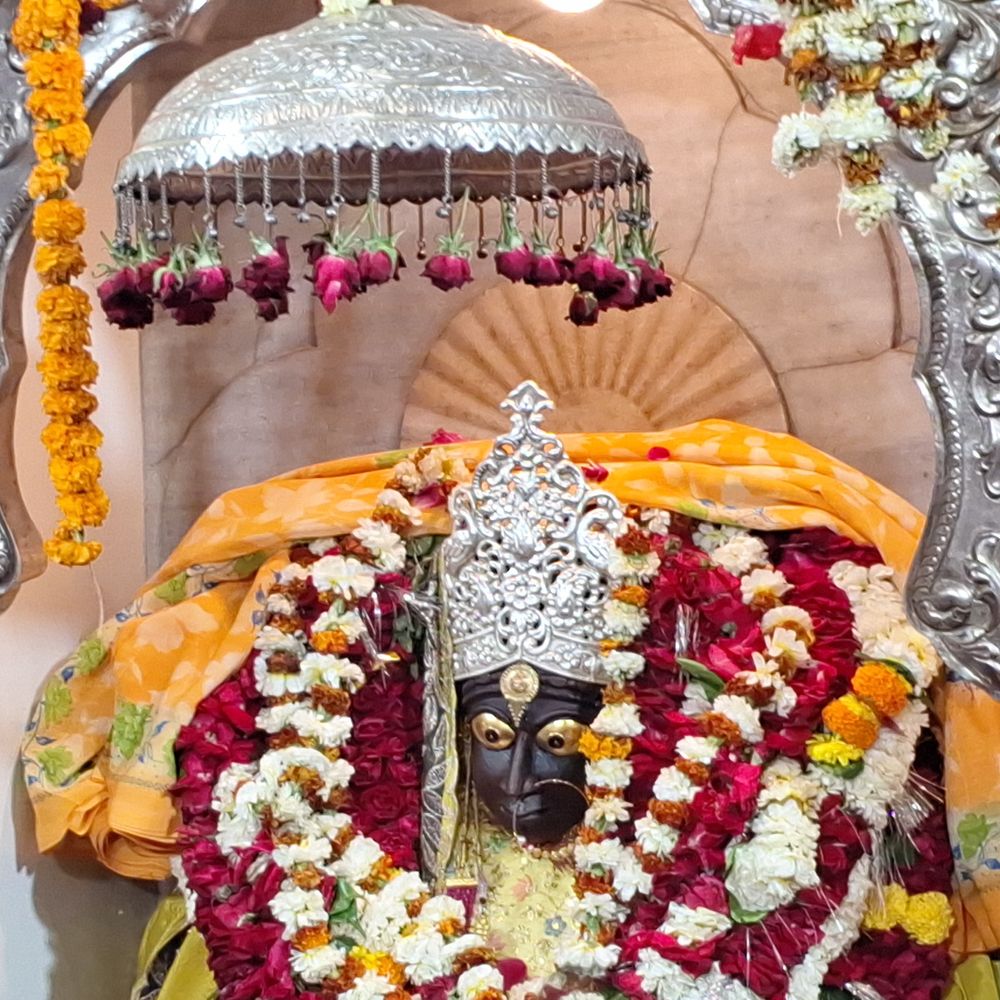 गहमर के मां कामाख्या धाम में नवरात्रि पर उमड़ी आस्था:युद्ध के दौरान सैनिकों की रक्षा के लिए खुद सरहद पर चली जाती हैं, आज तक एक भी जवान शहिद नहीं