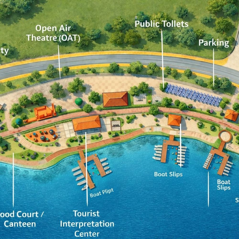 चित्रकूट में रामनगर झील परियोजना का 85% कार्य पूर्ण:बोटिंग और इको-टूरिज्म सुविधा अप्रैल-मई 2026 तक होगी शुरू