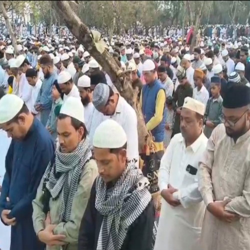 ईदगाह कमेटी सदस्य बोले- देश का मुसलमान ईरान के साथ:ईदगाह पर दुआ और भाईचारा, ईरान विवाद पर संयम की अपील